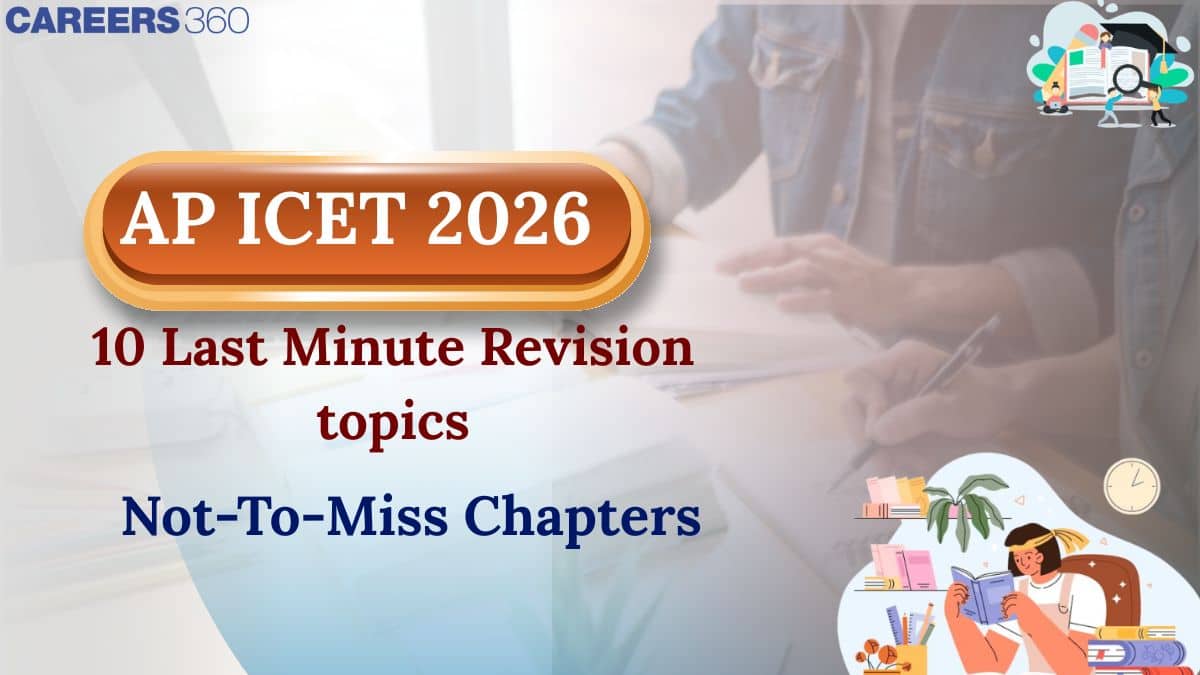 AP ICET 2026 Last-Minute Revision: Top 10 Important Topics & Must-Revise Chapters